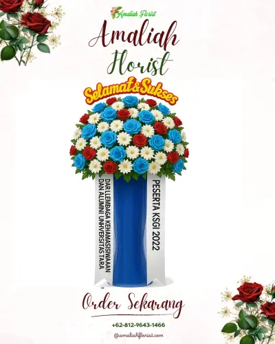 Standing Flower di Pagar Dewa